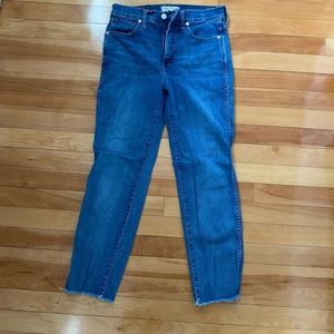Madewell stovepipe jeans